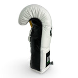 Bayoneta MX Latex Fight Gloves  - White/ Black/ Caramel Gold