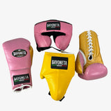 Full Sparring Set - Baby Pink/ Caramel Gold/ Yellow/ White