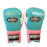 Bayoneta Premium Multilayer Horse Hair Gloves - Tiffany/ Pink/ White