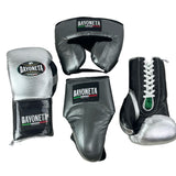 Full Sparring Set - Metallic Silver/ Gray Oxford/ Black