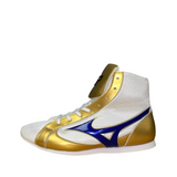 Mizuno EZ Spectra Low Cut - Boxing Boots - Gold/ White/ Blue