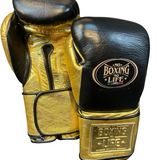 No Boxing No Life Training Gloves - Black/ Gold