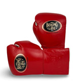 No Boxing No Life Training Gloves - Red/ White