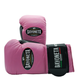 Bayoneta Guantes de Entrenamiento de Poliuretano + Látex - Rosa/ Negro