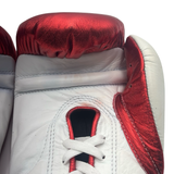 No Boxing No Life Training Gloves - Canelo Edition - Metallic Red/ White