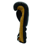 Bayoneta Premium MX - Guantes de Pelo de Caballo - Negro/ Dorado Caramelo