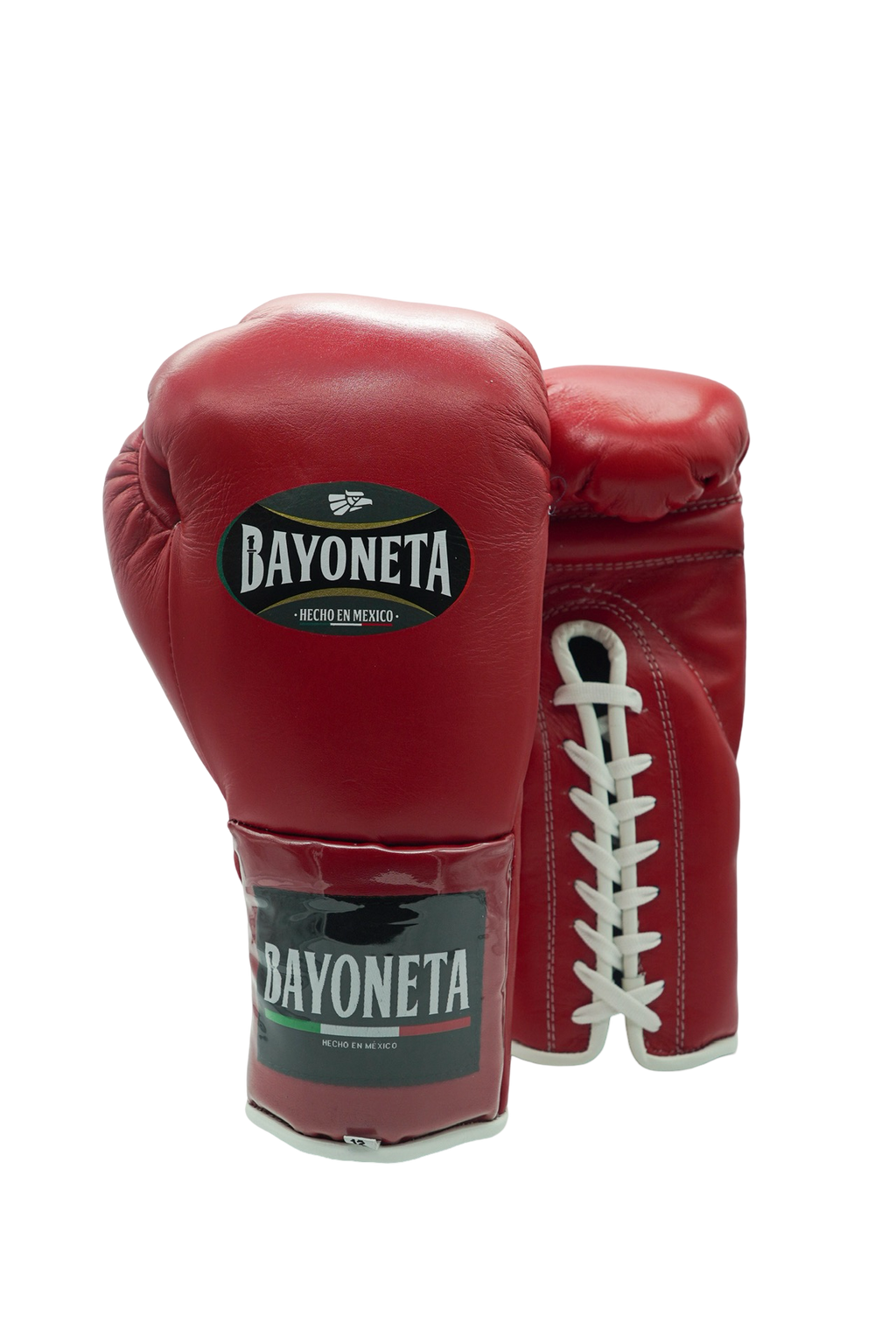 BAYONETA ボクシンググローブ 16oz メキシコ製 Bayoneta MX Horse Hair Fight Gloves - Red/ White Boxing Gloves