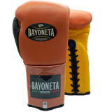 Bayoneta Premium PuLat Horse Hair Gloves - Orange/ Black/ Yellow