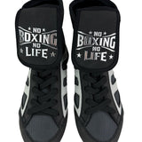 No Boxing No Life - Canelo Edition - Boxing Boots Black/ Gray