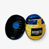 Bayoneta Precision Mitts - Royal Blue/ Metallic Gold
