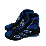 No Boxing No Life - Canelo Edition - Boxing Boots Black/ Royal Blue