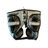 Bayoneta Professional Headgear with Cheeks - Gray Oxford/ Black