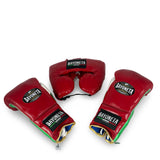 Sparring Set - Red/ White/ Metallic Green/ Metallic Gold