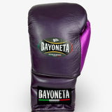 Bayoneta Premium Multilayer Horse Hair Gloves - Purple/ Metallic Pink