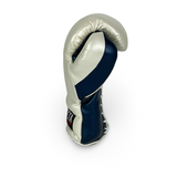 Bayoneta MX Latex Gloves - Pearl White/ Metallic Navy