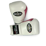 Bayoneta MX Latex Gloves - White/ Sky Blue/ Baby Pink