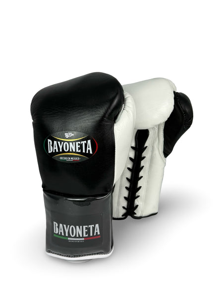 Bayoneta Premium PuLat Horse Hair Gloves - Mismatch Black/ White