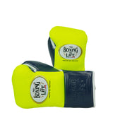 No Boxing No Life Guantes de Entrenamiento - Dorado Metálico/ Negro