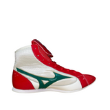 Mizuno EZ Spectra Low Cut - Boxing Boots - MX Colors (Red/ White/ Green)