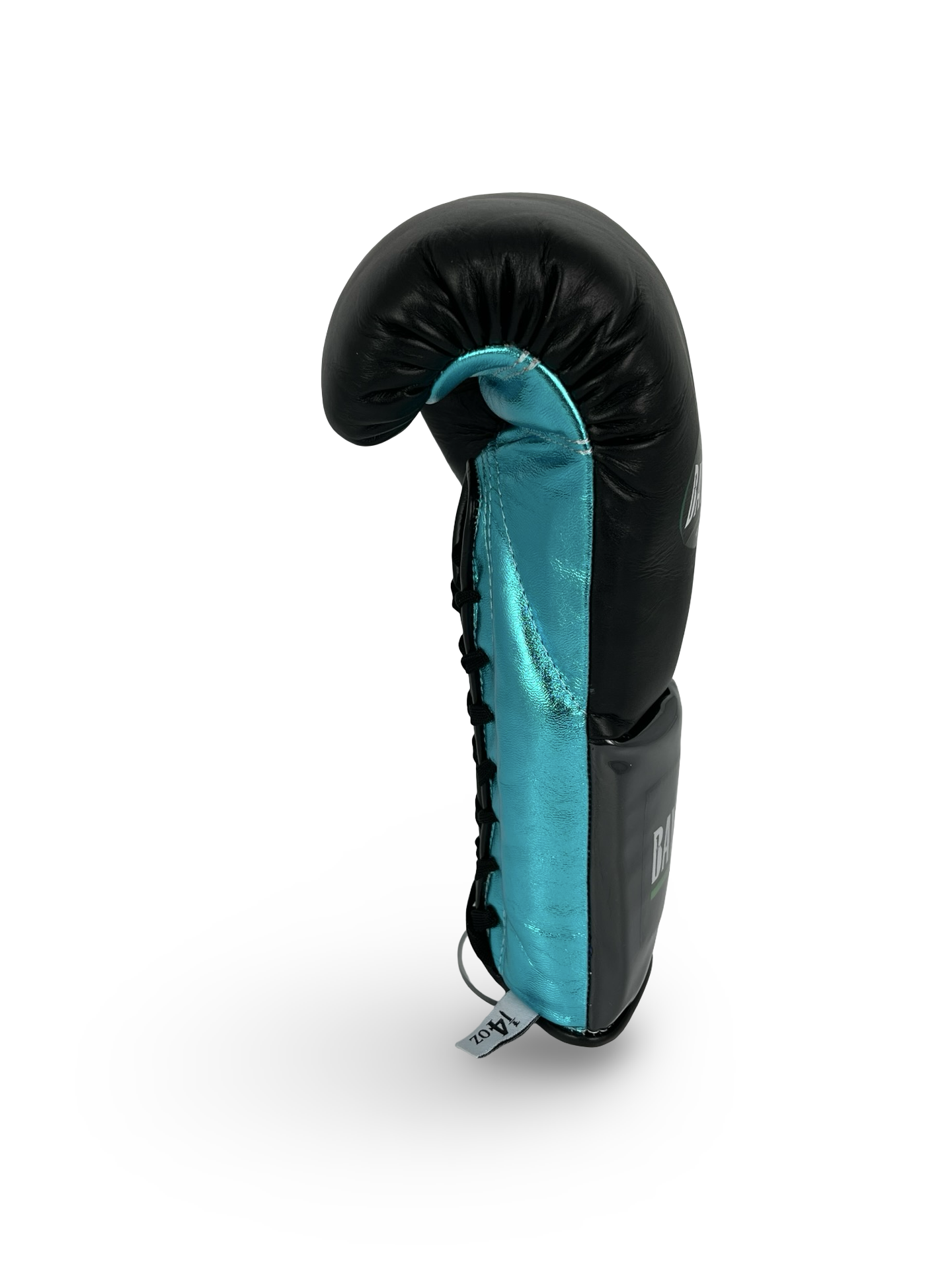 Bayoneta Premium PuLat Horse Hair Gloves - Black/ Metallic Aqua