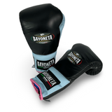 Bayoneta MX Latex Gloves - Black/ Sky Blue/ Baby Pink
