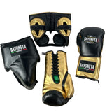 Full Sparring Set - Black/ Metallic Gold