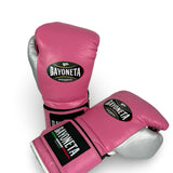 Bayoneta Premium PuLat Horse Hair Gloves - Pink/ Black/ Silver/ White