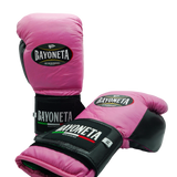 Bayoneta Guantes de Entrenamiento de Poliuretano + Látex - Rosa/ Negro