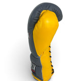 Bayoneta Premium Multilayer Horse Hair Gloves - Gray/ Yellow