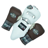 Full Sparring Set - Brown/ Cream/ White