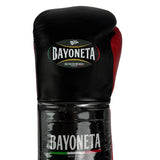 Bayoneta Premium PuLat Horse Hair Gloves - Black/ Metallic Red