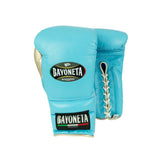 Bayoneta Premium Multilayer Horse Hair Gloves - Sky Blue/ Rose Gold