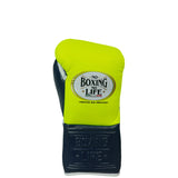 No Boxing No Life Guantes de Entrenamiento - Dorado Metálico/ Negro