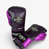 Bayoneta Premium Multilayer Horse Hair Gloves - Purple/ Metallic Pink