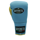 Bayoneta Premium Guantes Multicapa + HH - Azul Cielo/ Dorado Metálico