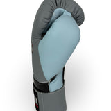 Bayoneta Premium Multilayer Horse Hair Gloves - Light Gray/ Sky Blue