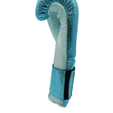 Bayoneta Premium PUL HH - Aguamarina Metálico/ Blanco Perla