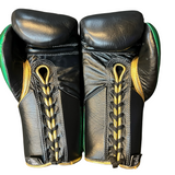 No Boxing No Life Guantes de Entrenamiento - Dorado Metálico/ Negro