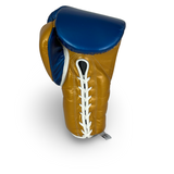 Bayoneta MX Latex Gloves - Electric Blue/ Caramel Gold