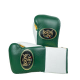 No Boxing No Life Guantes de Entrenamiento - Dorado Metálico/ Negro