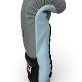Bayoneta Premium Multilayer Horse Hair Gloves - Light Gray/ Sky Blue