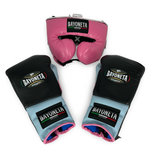 Sparring set - Black/Sky Blue/ Baby Pink
