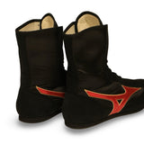 Mizuno EZ Spectra Mid Cut - Boxing Boots - Black/ Red/ Gold