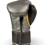 Bayoneta Premium PuLat Horse Hair Gloves - Grey Oxford/ Metallic Gold/ Black