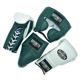 Full Sparring Set - Pearl White/ Pine Green