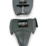 Sparring Set - Gray/ Metallic Gold/ Oxblood