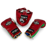 Sparring set - Multilayer - Red/ White/ Metallic Green/ Metallic Gold