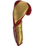 Bayoneta Premium PuLat Horse Hair Gloves - Red/ Metallic Gold