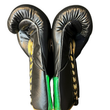 No Boxing No Life Guantes de Entrenamiento - Dorado Metálico/ Negro