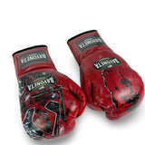 Bayoneta Premium PuLat Horse Hair Gloves - Exclusive Custom "Savage Gladiator” Hand Painted